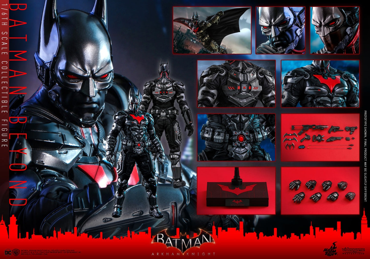 Hot Toys Batman: Arkham Knight-Batman Beyond VGM39