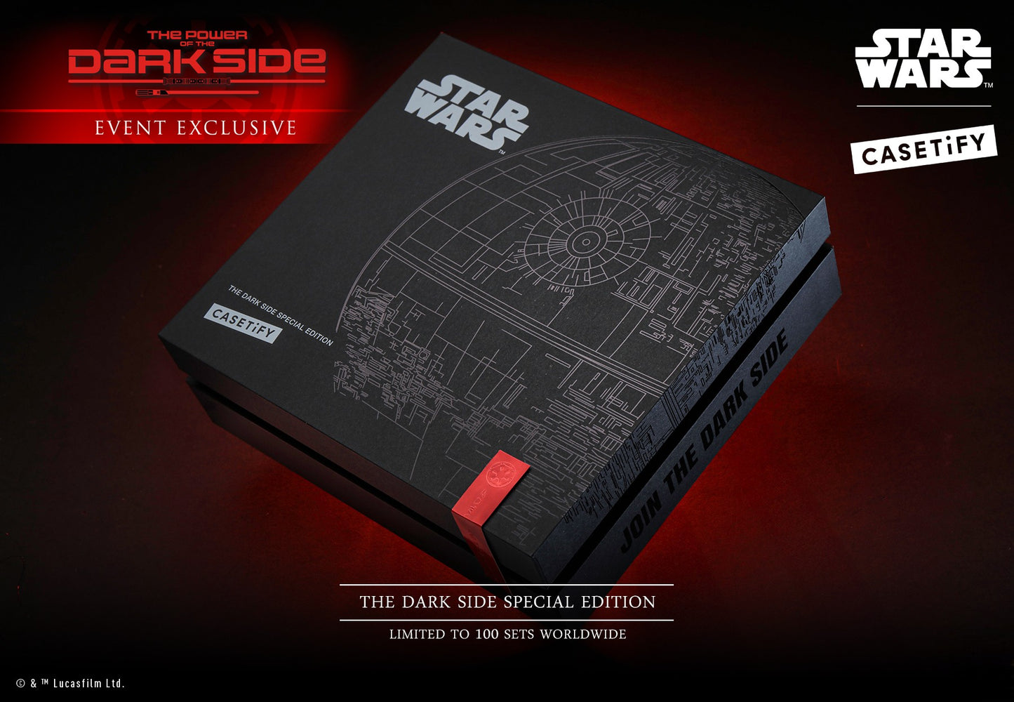 Hot Toys x CASETiFY Collaborative Project Launches [Exclusive Worldwide] The Dark Side Special Edition - Limited to 100 Sets Worldwide