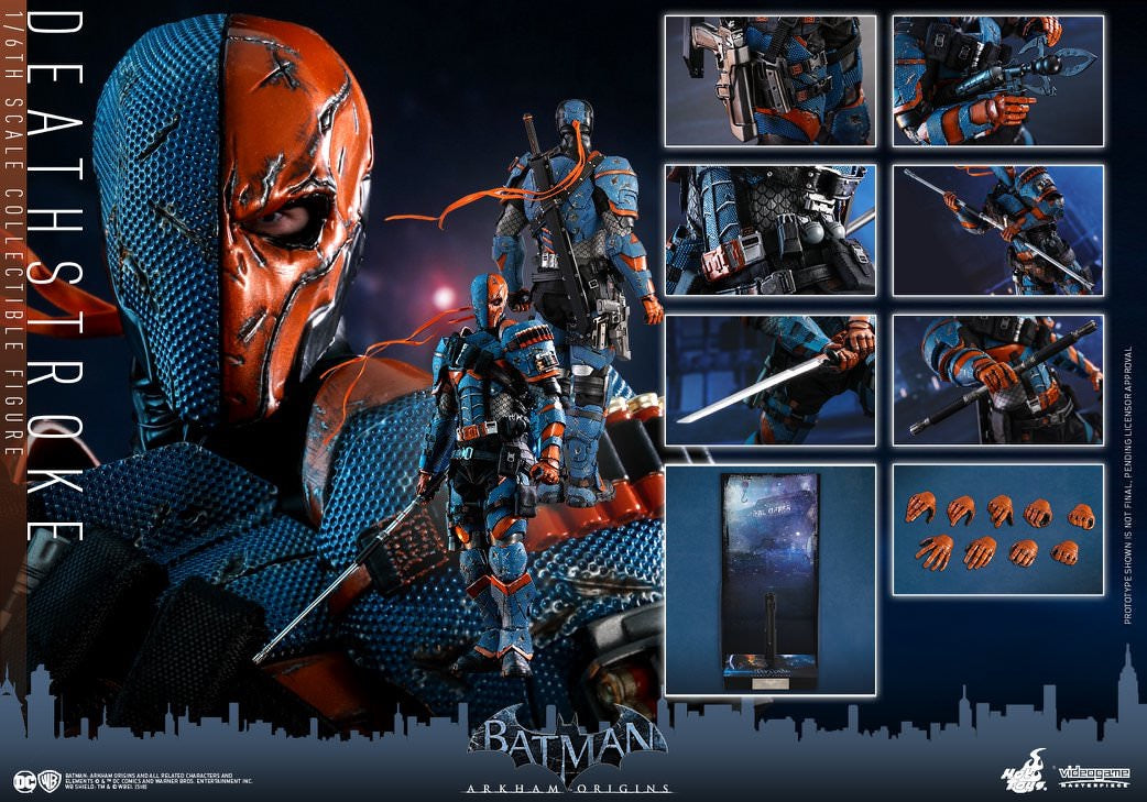 Hot Toys BATMAN: ARKHAM ORIGINS - Deathstroke VGM30