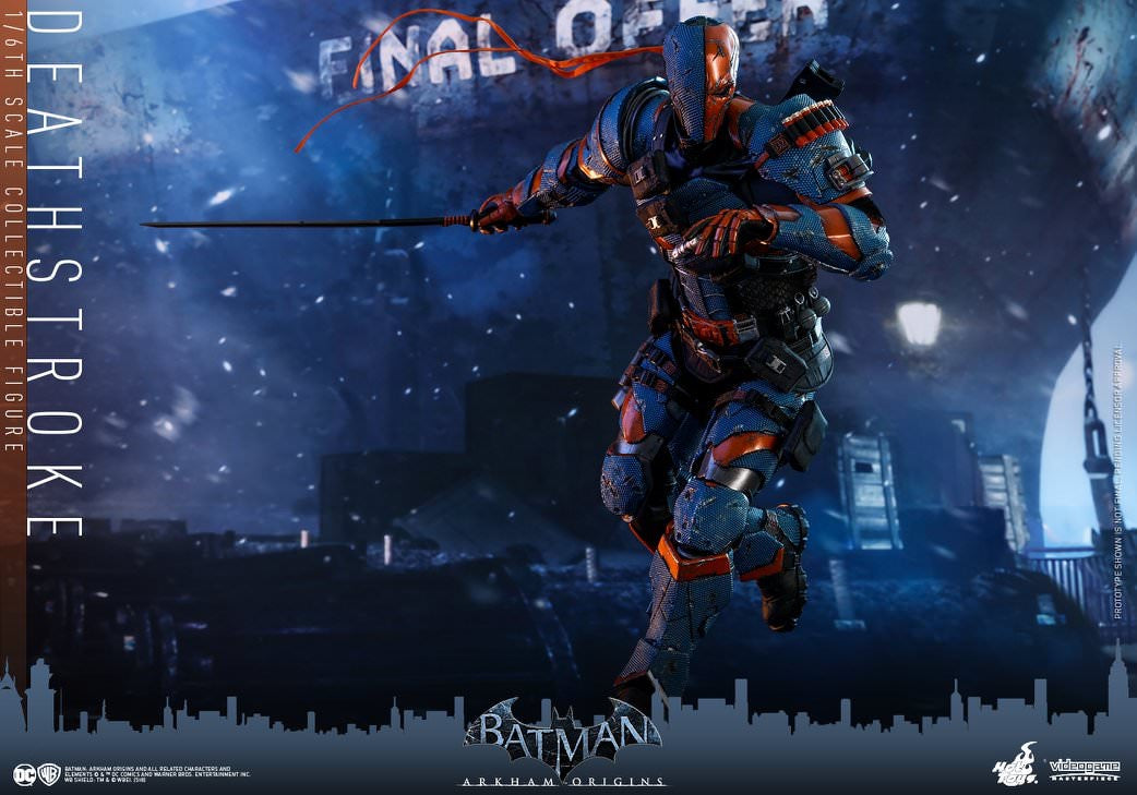 Hot Toys BATMAN: ARKHAM ORIGINS - Deathstroke VGM30