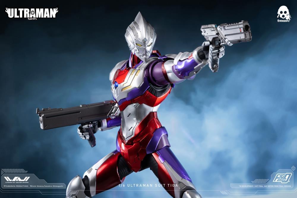 Threezero Ultraman Suit TIGA 1/6 Scale Collectible Figure