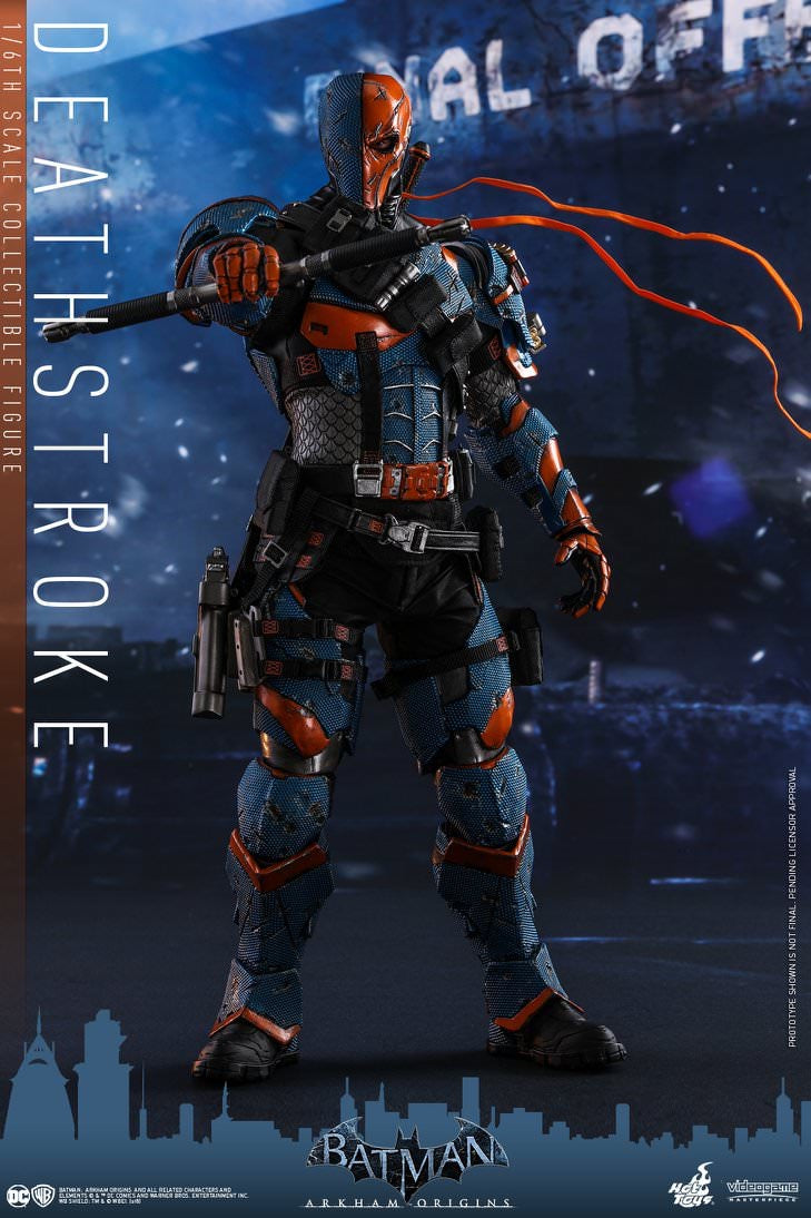 Hot Toys BATMAN: ARKHAM ORIGINS - Deathstroke VGM30