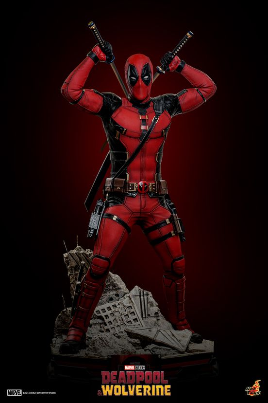 Hot Toys Deadpool & Wolverine - Deadpool Life-Size Statue