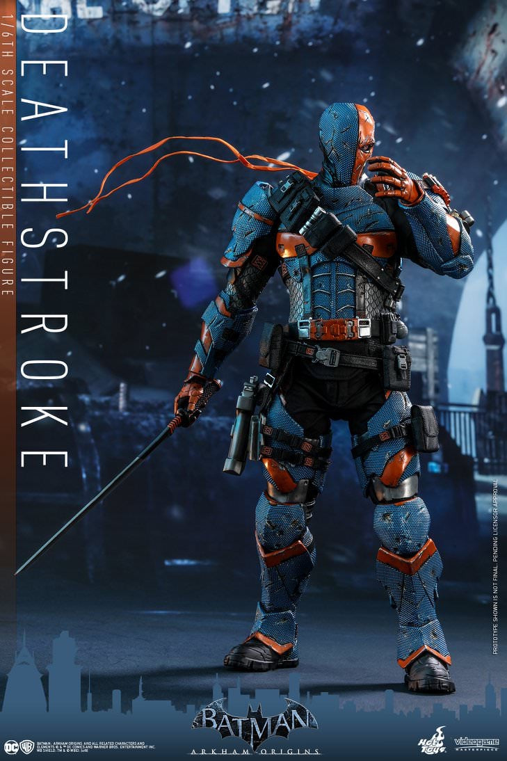 Hot Toys BATMAN: ARKHAM ORIGINS - Deathstroke VGM30