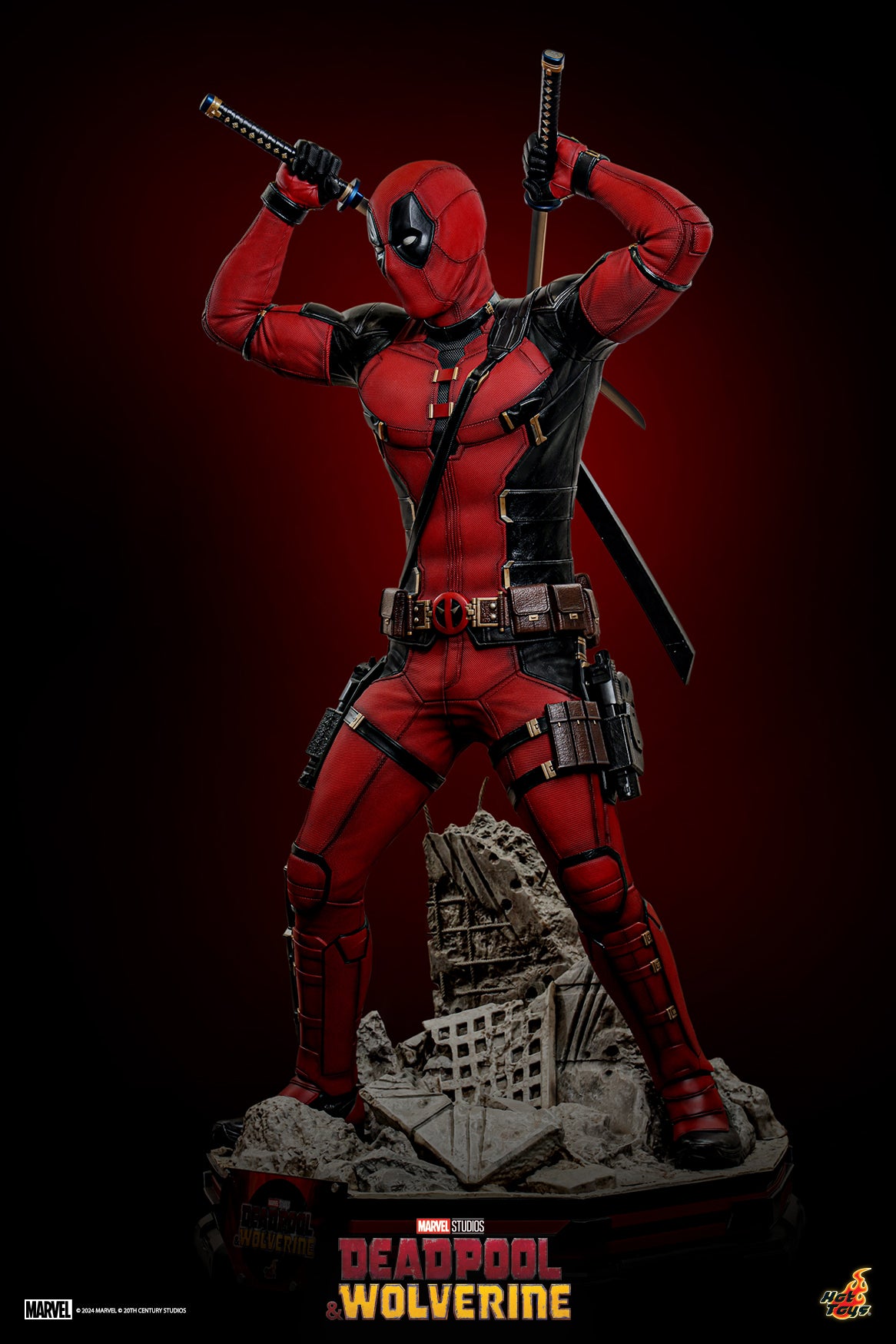 Hot Toys Deadpool & Wolverine - Deadpool Life-Size Statue