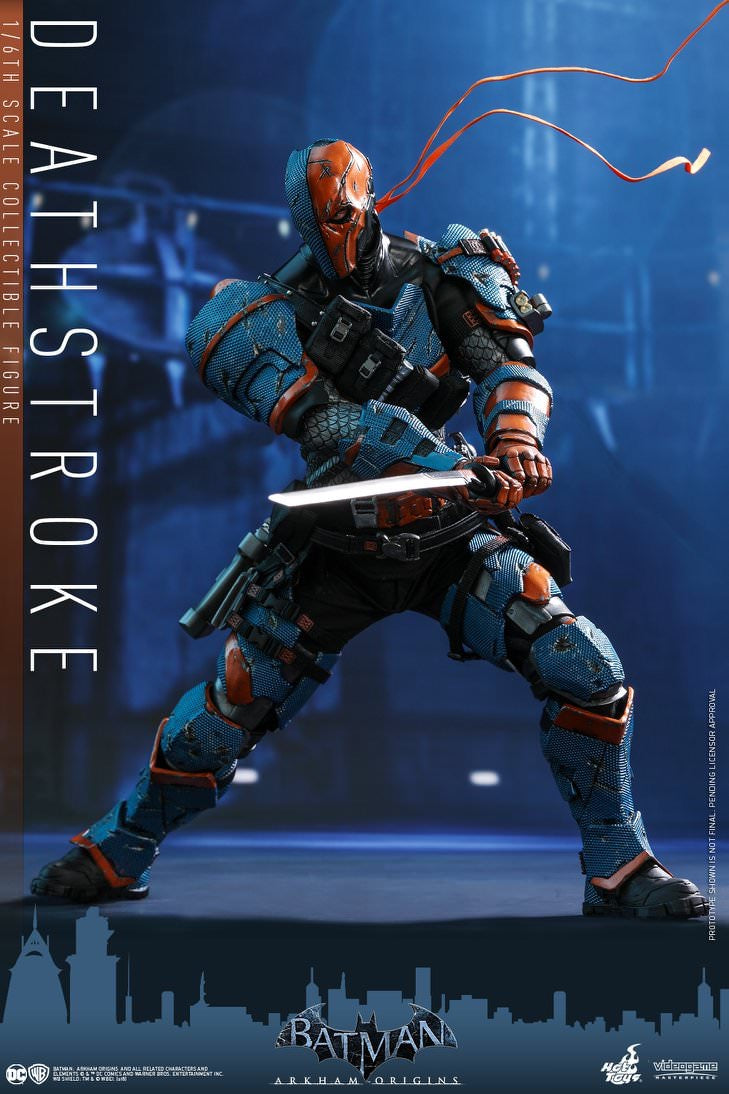 Hot Toys BATMAN: ARKHAM ORIGINS - Deathstroke VGM30