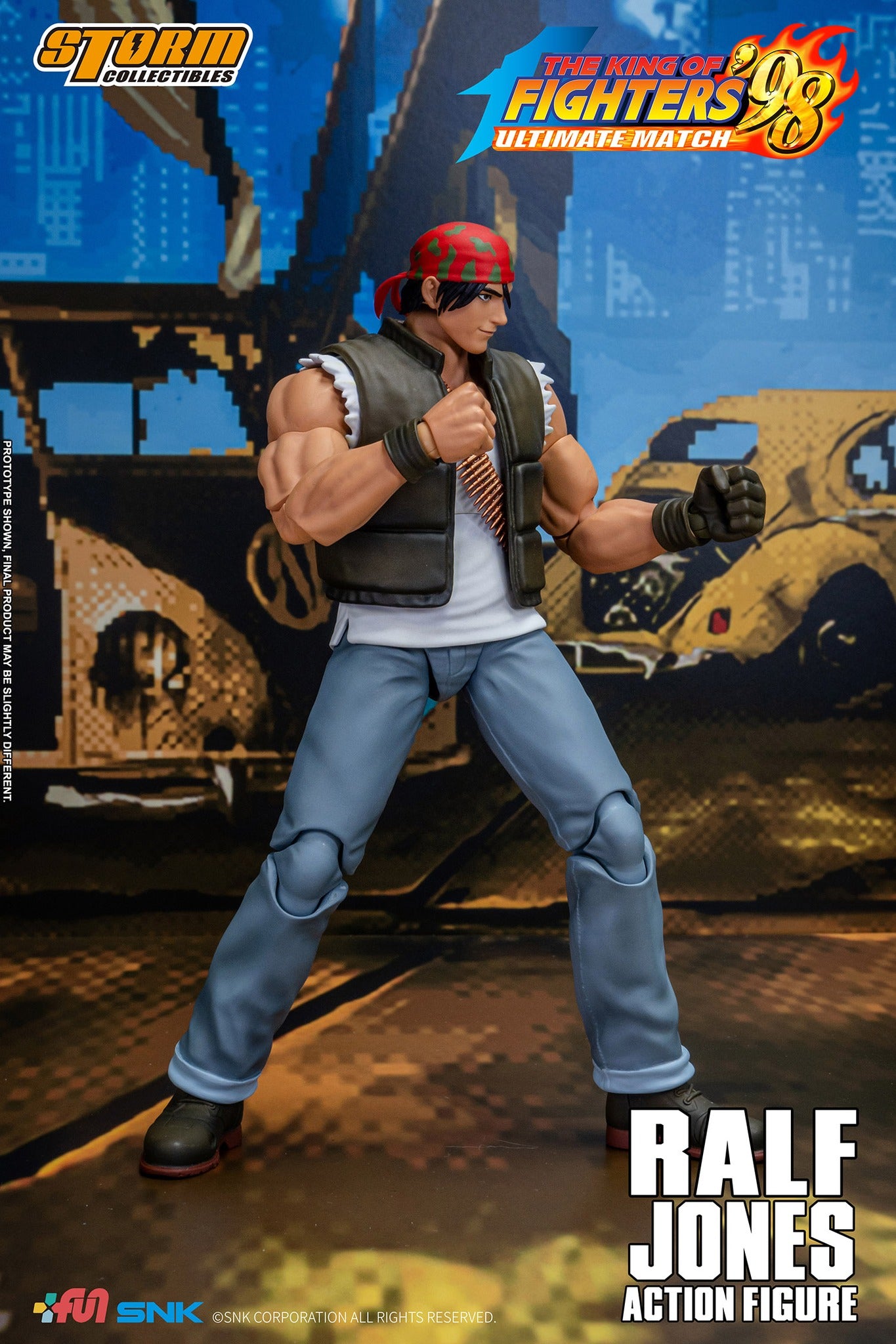 Storm Collectibles Ralf Jones - The King Of Fighters'98 Um 1:12 Scale Collectible Figure