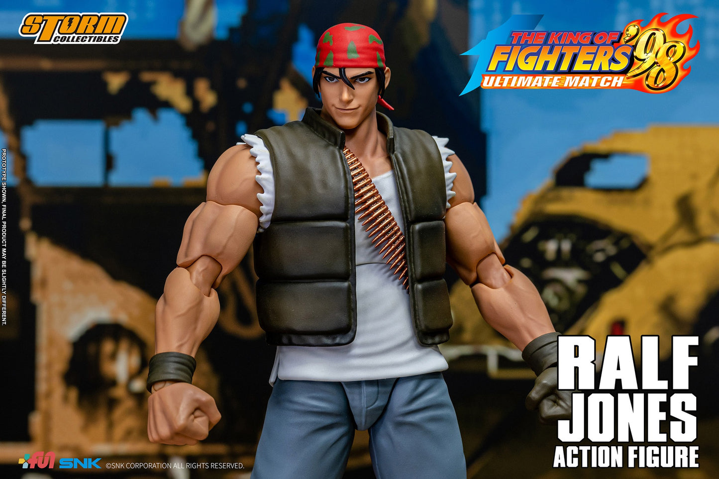 Storm Collectibles Ralf Jones - The King Of Fighters'98 Um 1:12 Scale Collectible Figure