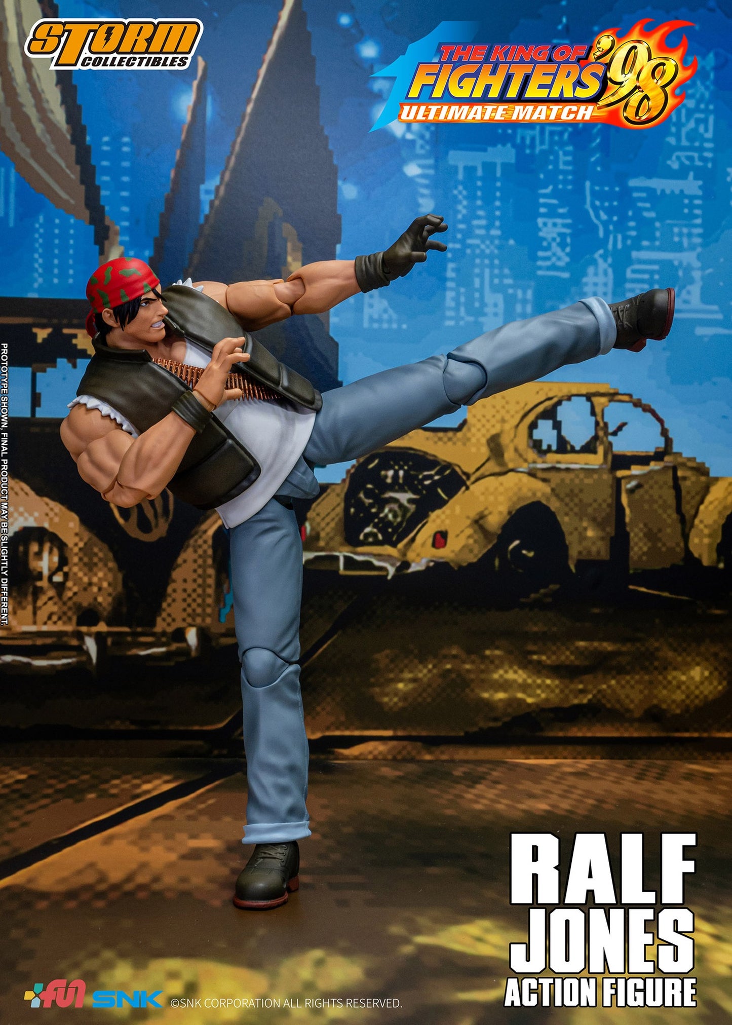 Storm Collectibles Ralf Jones - The King Of Fighters'98 Um 1:12 Scale Collectible Figure