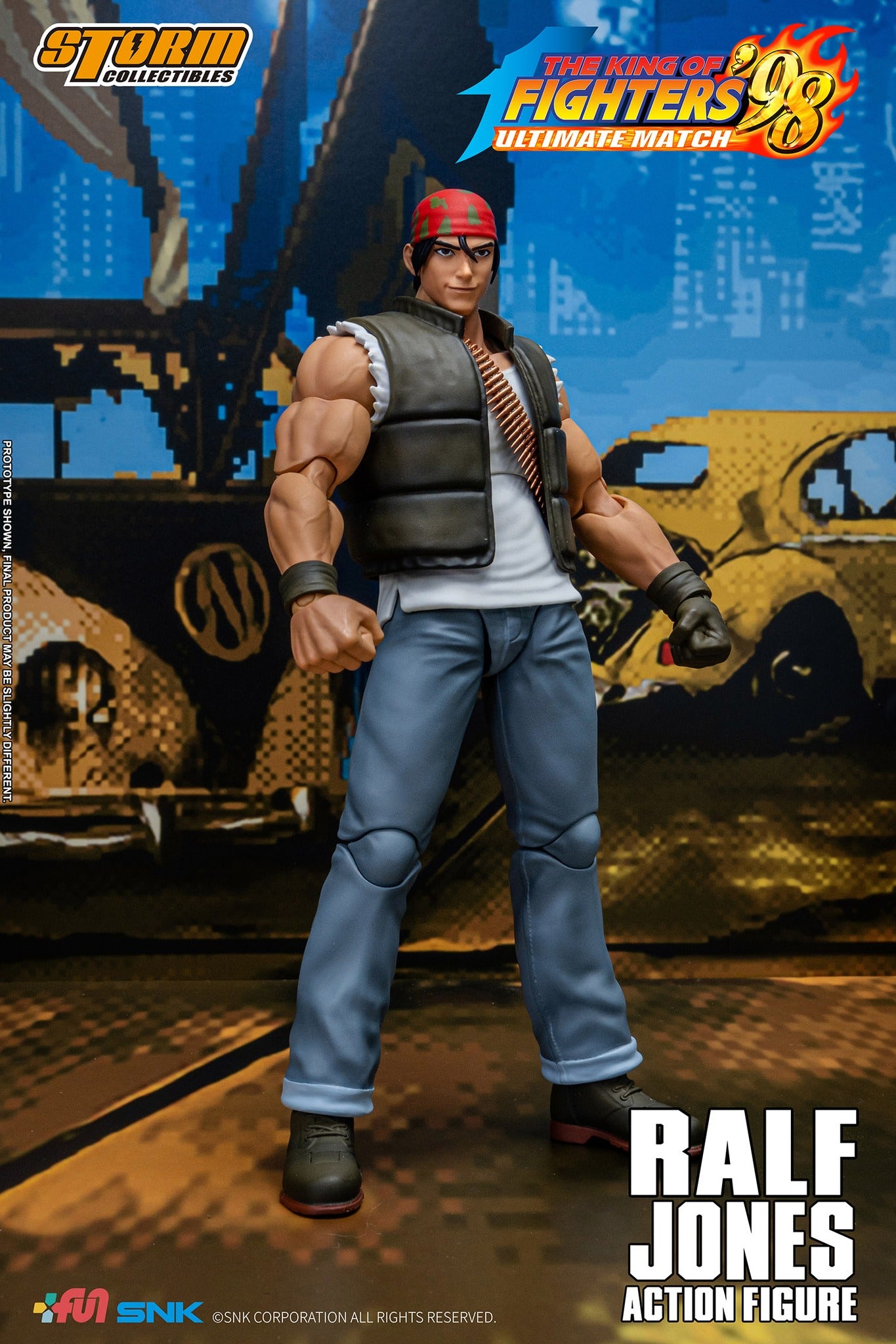 Storm Collectibles Ralf Jones - The King Of Fighters'98 Um 1:12 Scale Collectible Figure