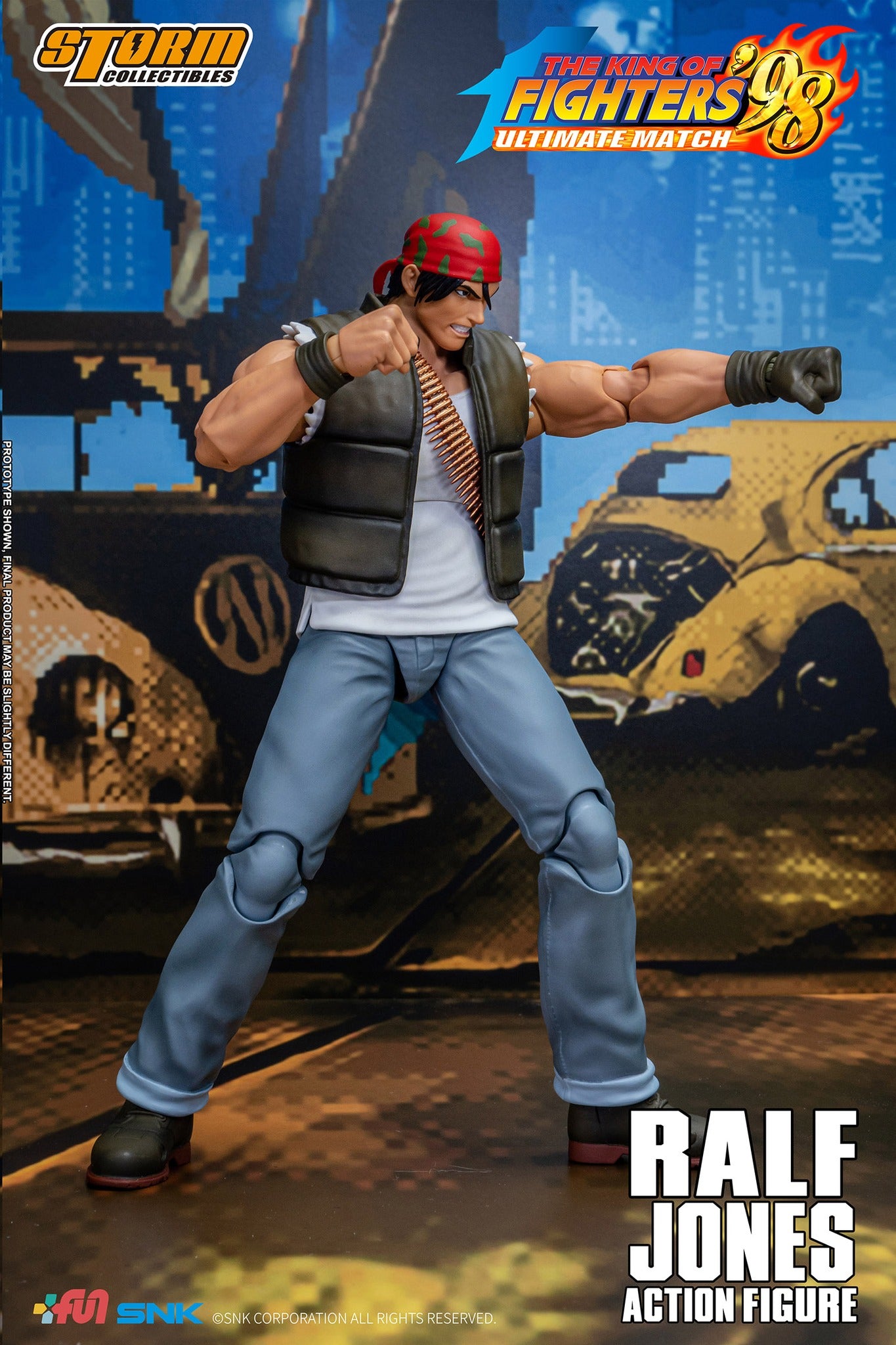 Storm Collectibles Ralf Jones - The King Of Fighters'98 Um 1:12 Scale Collectible Figure