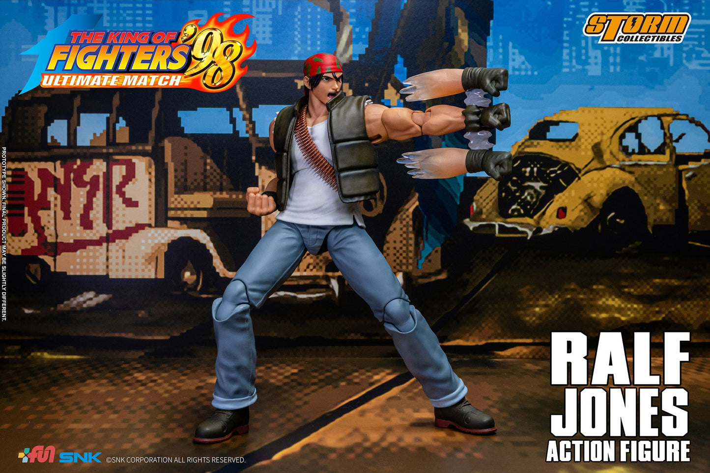 Storm Collectibles Ralf Jones - The King Of Fighters'98 Um 1:12 Scale Collectible Figure