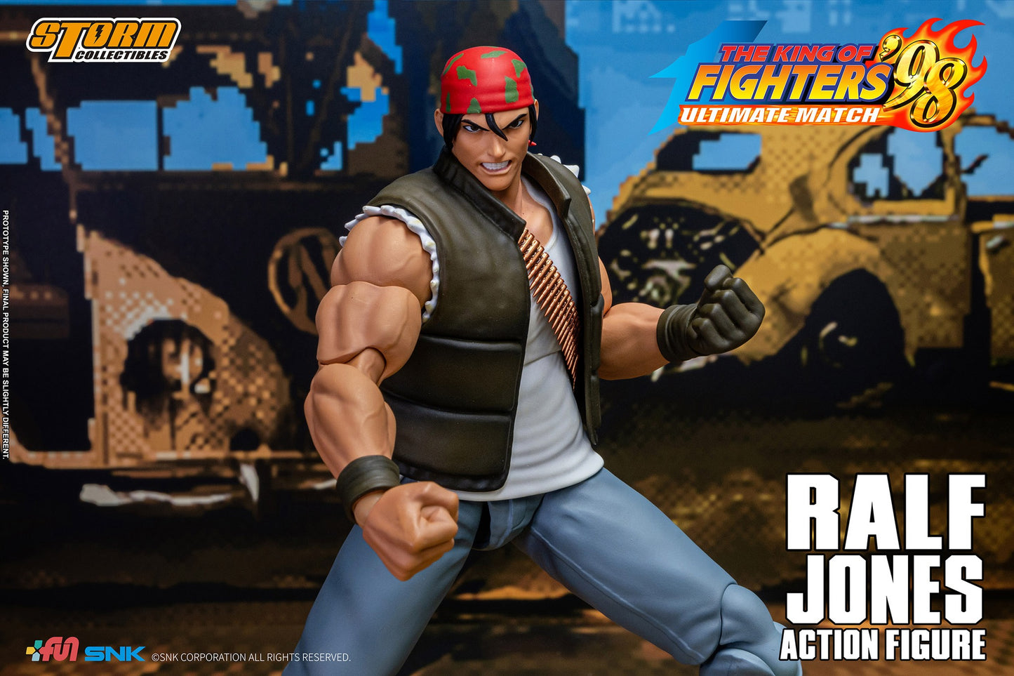 Storm Collectibles Ralf Jones - The King Of Fighters'98 Um 1:12 Scale Collectible Figure