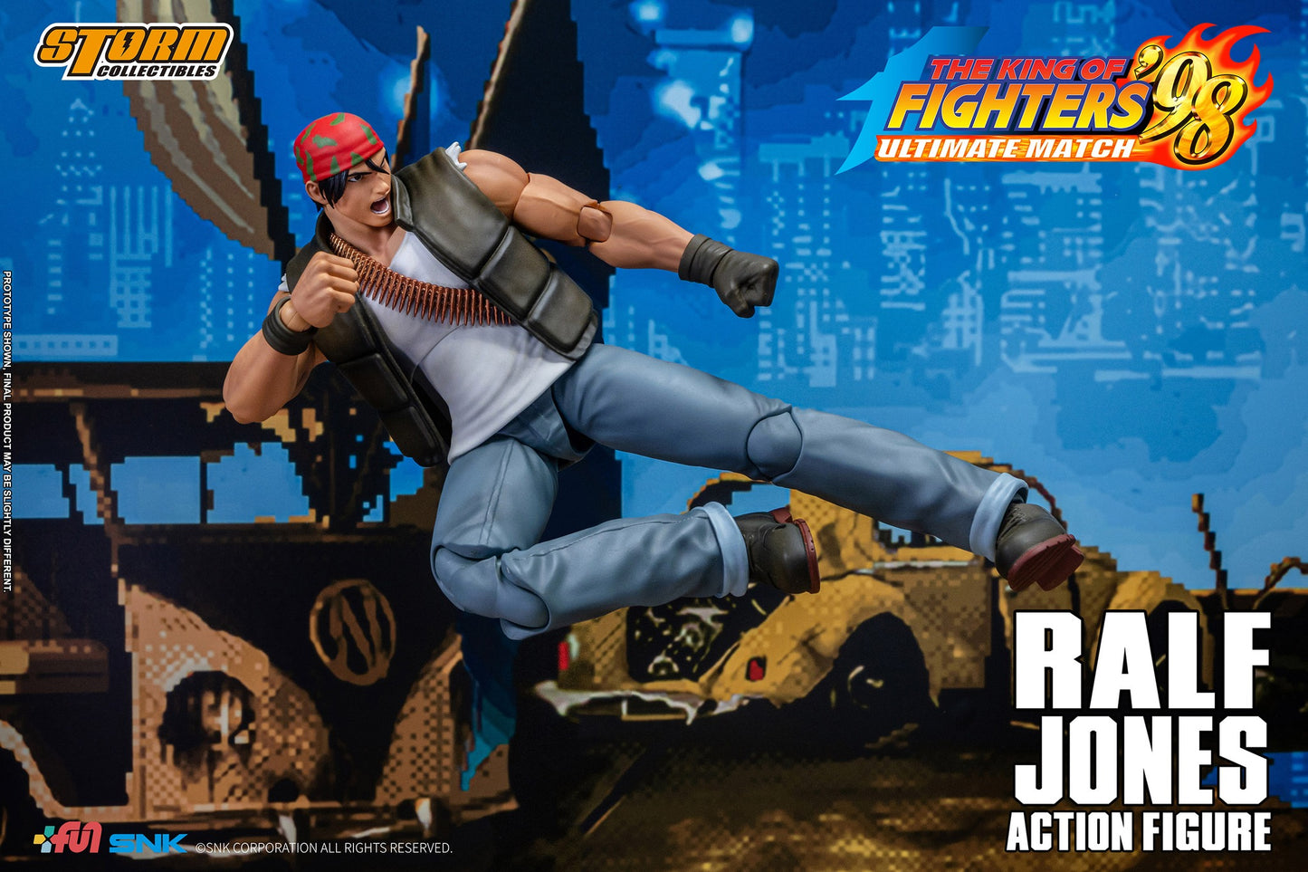 Storm Collectibles Ralf Jones - The King Of Fighters'98 Um 1:12 Scale Collectible Figure