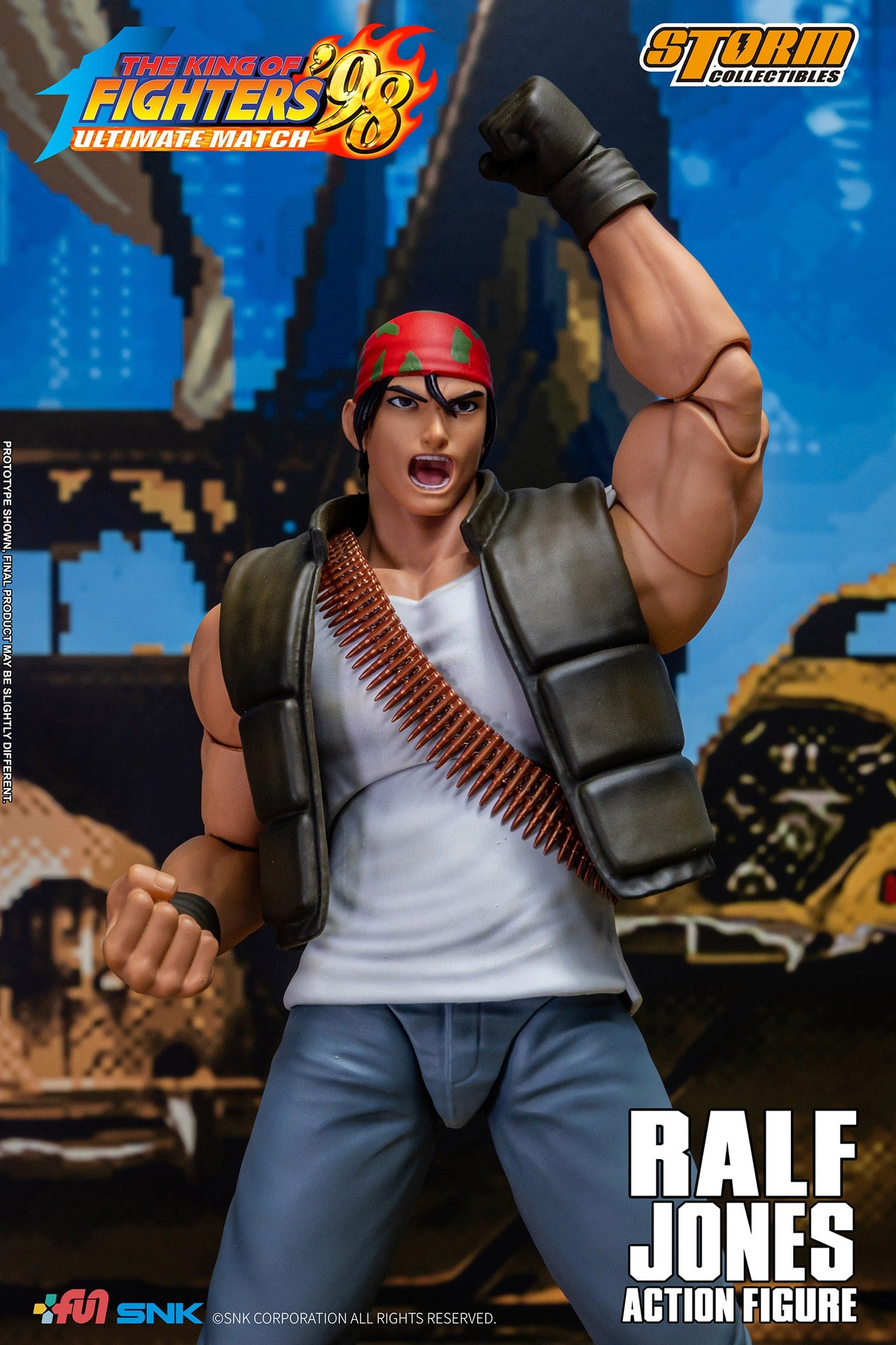 Storm Collectibles Ralf Jones - The King Of Fighters'98 Um 1:12 Scale Collectible Figure