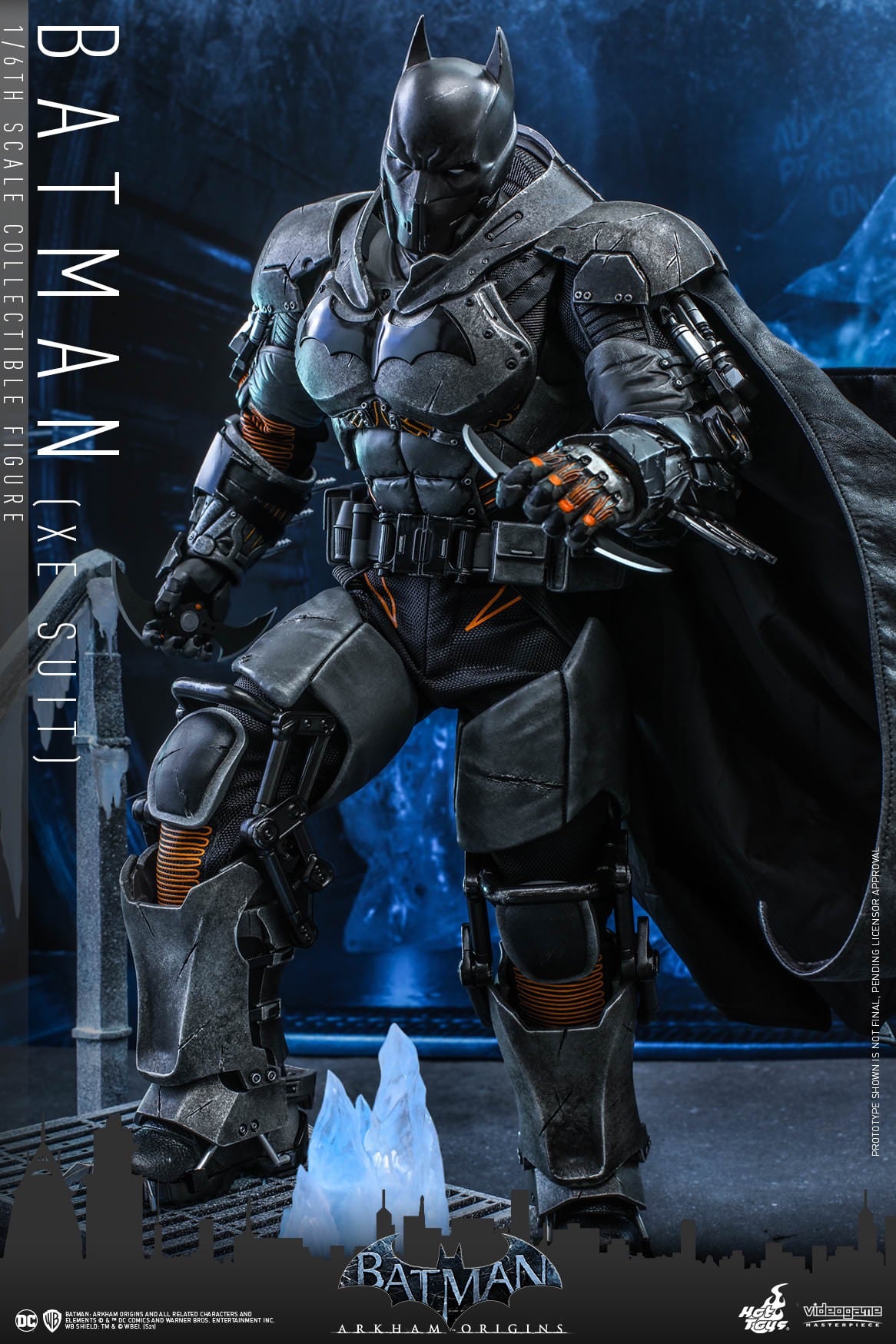 Hot Toys Batman: Arkham Origins Batman (Xe Suit) 1:6th Scale Collectible Figure (Special Edition)VGM52B