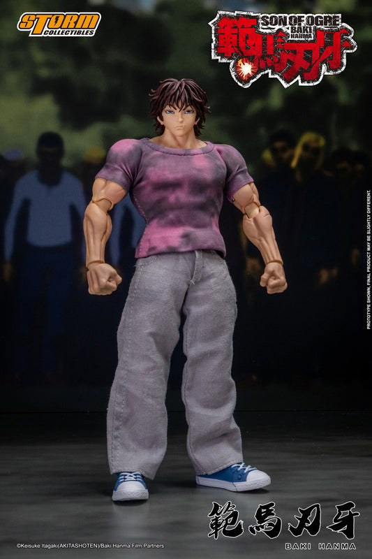 Storm Collectibles Baki Hanma "Son Of The Orge" 1:12 Collectible Figure KIBK05