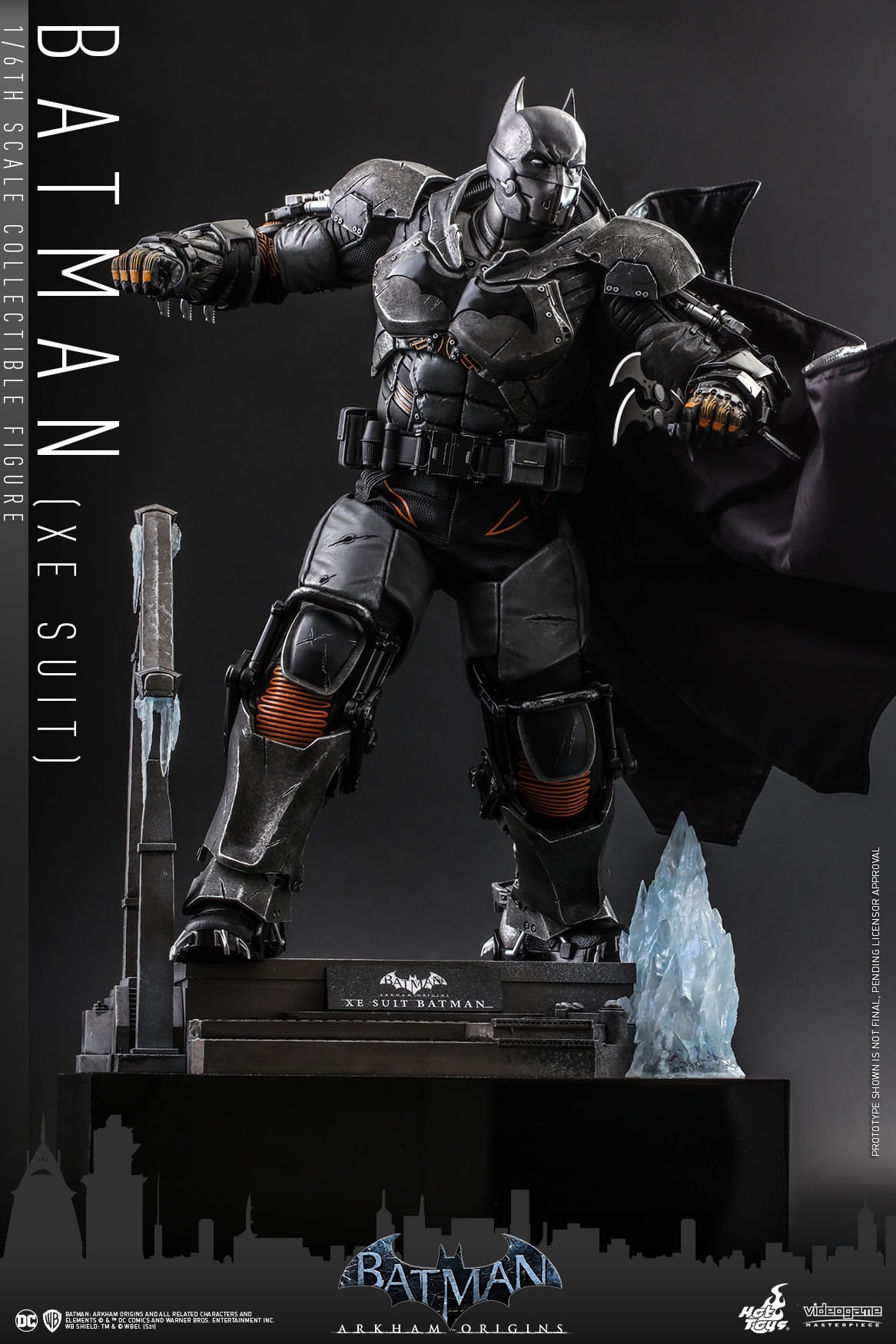 Hot Toys Batman: Arkham Origins Batman (Xe Suit) 1:6th Scale Collectible Figure (Special Edition)VGM52B