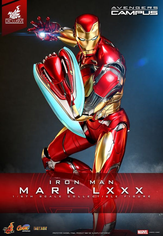 Hot Toys Avengers Campus - Iron Man Mark LXXX (Regular Edition) 1:6 Scale Collectible Figure CMS018