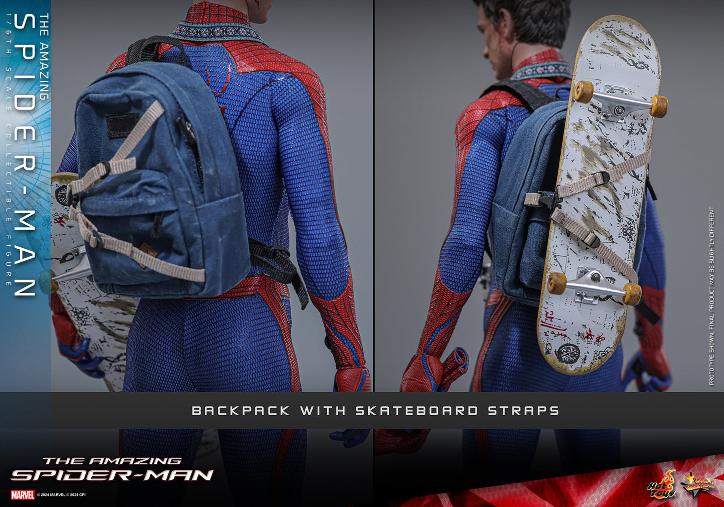 Hot Toys The Amazing Spider-Man - The Amazing Spider-Man (Regular Edition) 1:6 Scale Collectible Figure MMS771