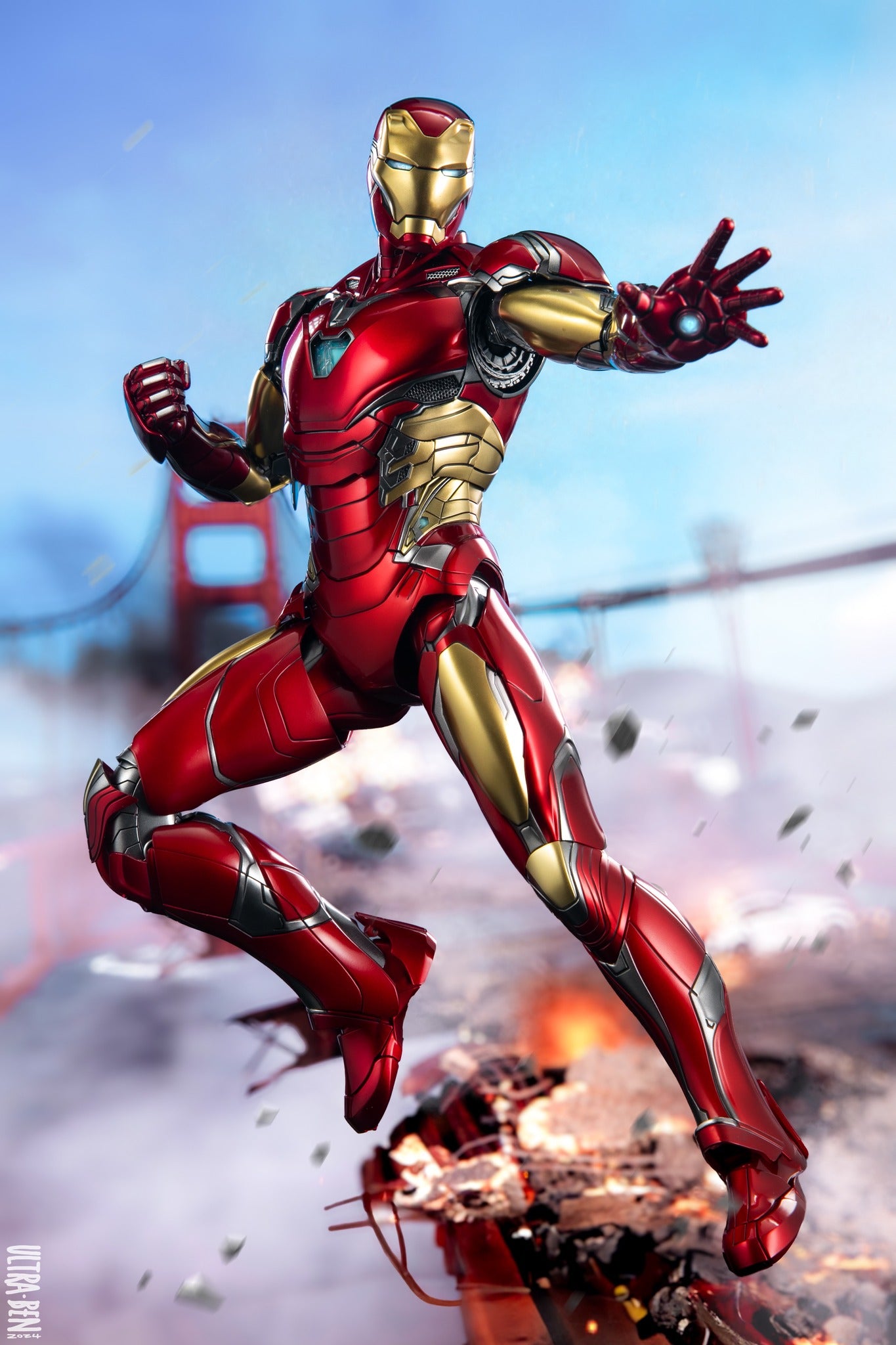 Hot Toys Avengers Campus - Iron Man Mark LXXX (Regular Edition) 1:6 Scale Collectible Figure CMS018