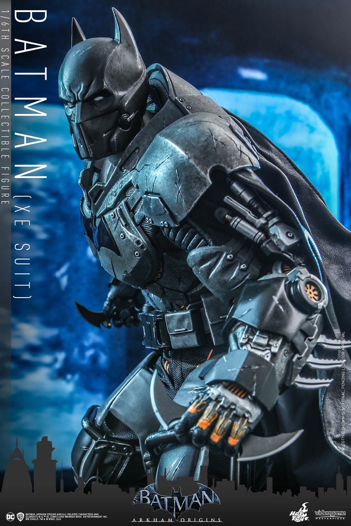 Hot Toys Batman: Arkham Origins Batman (Xe Suit) 1:6th Scale Collectible Figure (Special Edition)VGM52B