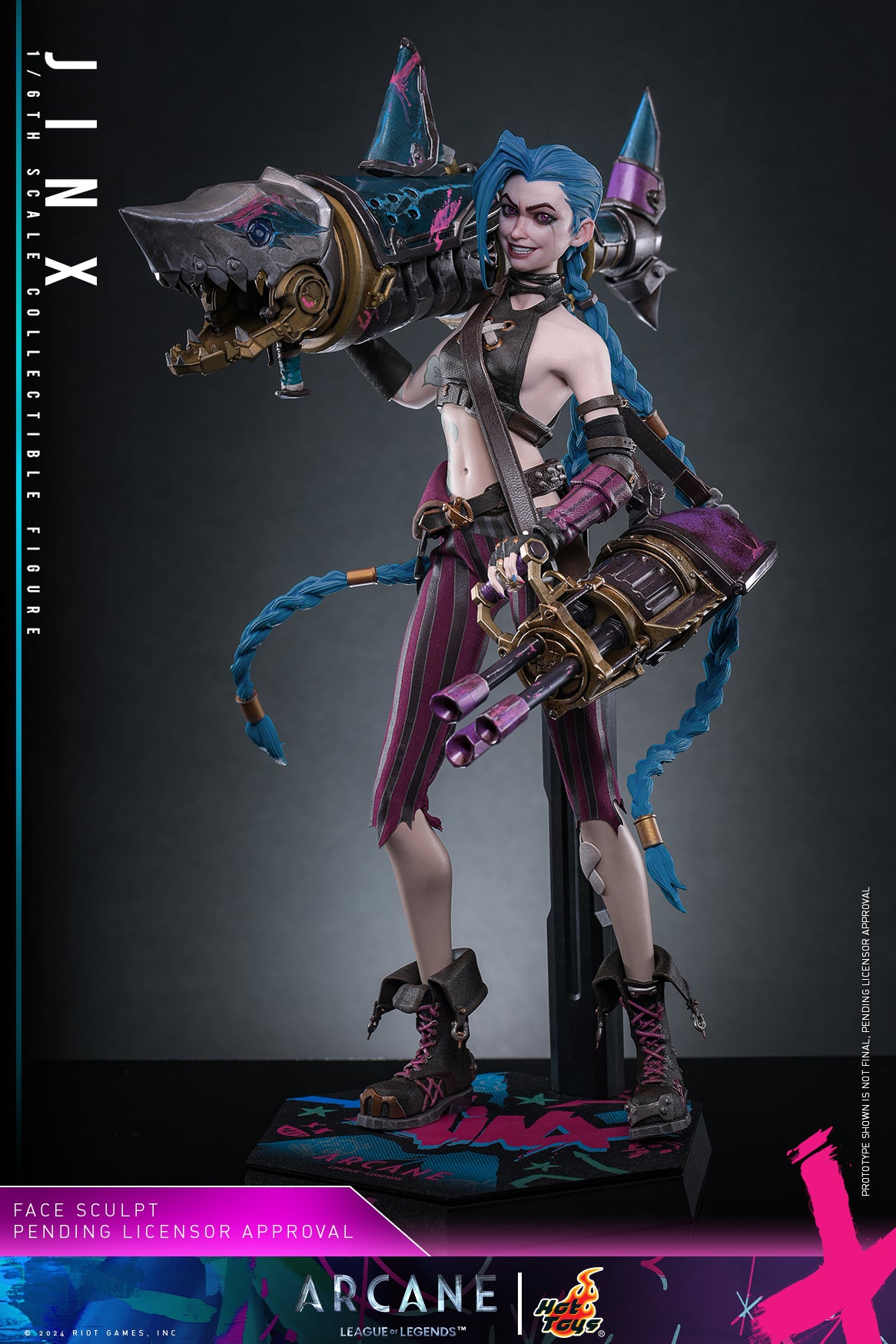 Hot Toys Arcane 1:6 Scale Jinx Collectible Figure TMS137