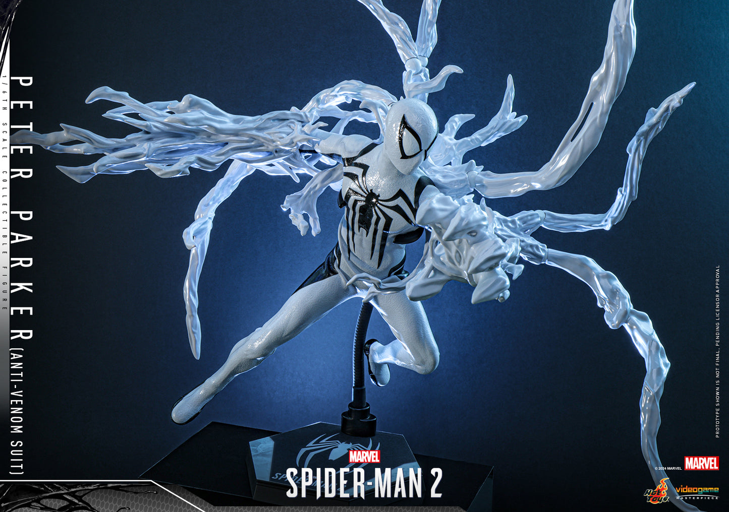 Hot Toys Marvel's Spider-Man 2 Peter Parker (Anti-Venom Suit) 1:6 Scale Collectible Figure VGM69