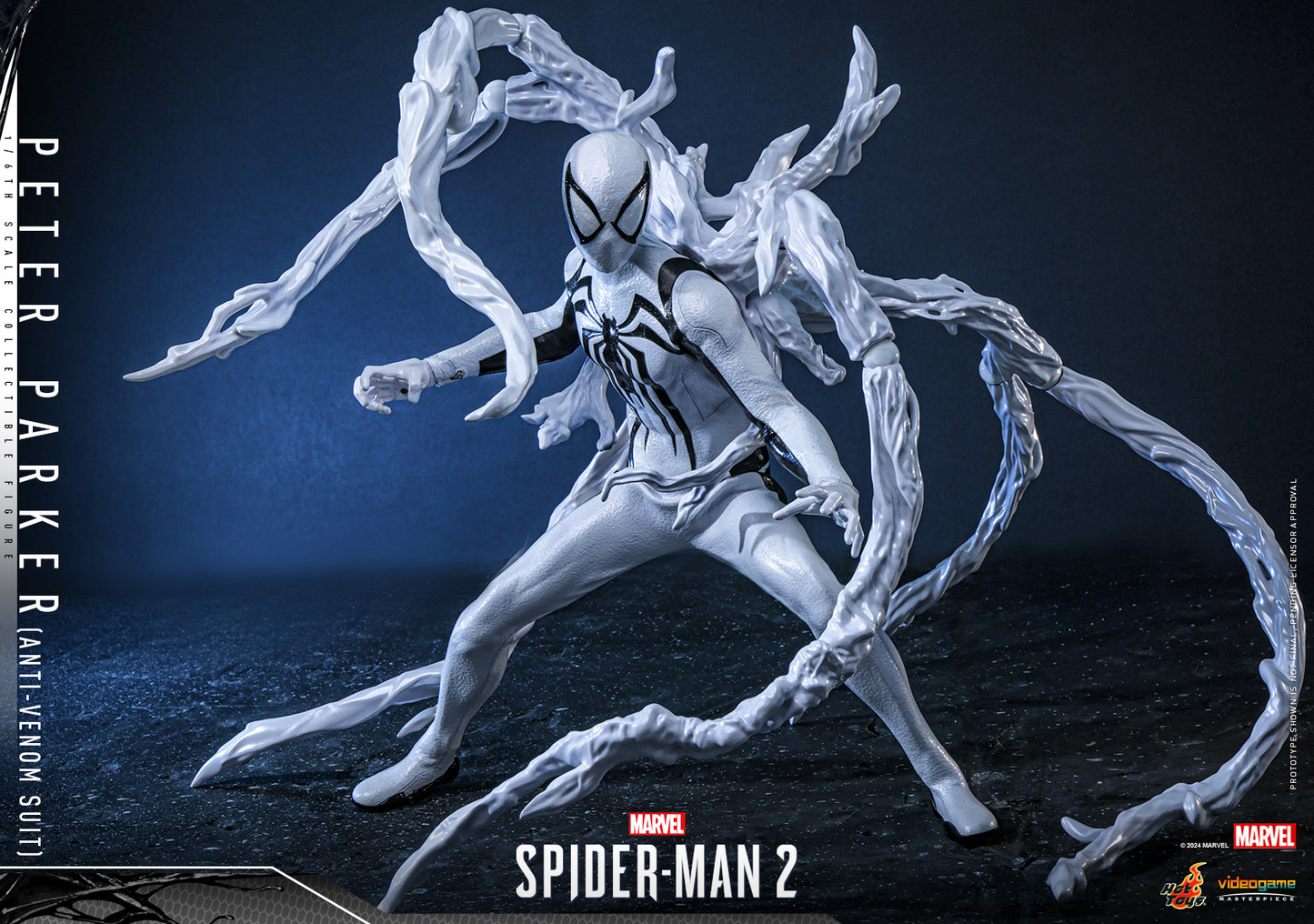 Hot Toys Marvel's Spider-Man 2 Peter Parker (Anti-Venom Suit) 1:6 Scale Collectible Figure VGM69