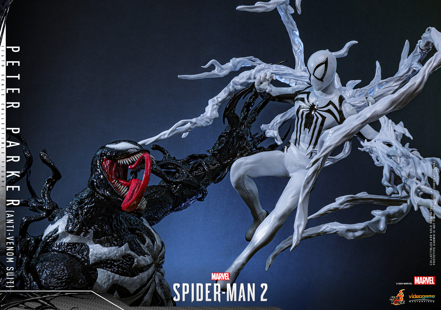 Hot Toys Marvel's Spider-Man 2 Peter Parker (Anti-Venom Suit) 1:6 Scale Collectible Figure VGM69