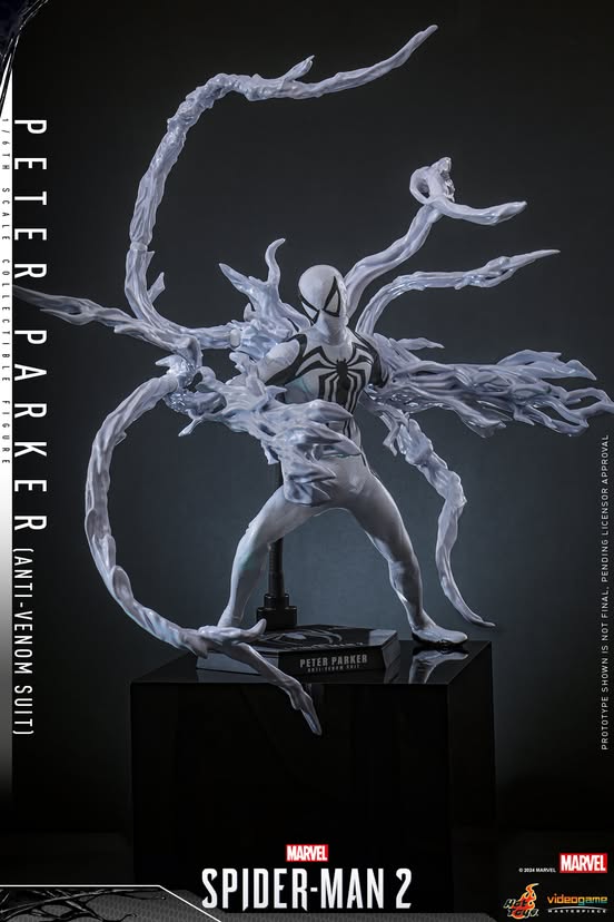 Hot Toys Marvel's Spider-Man 2 Peter Parker (Anti-Venom Suit) 1:6 Scale Collectible Figure VGM69