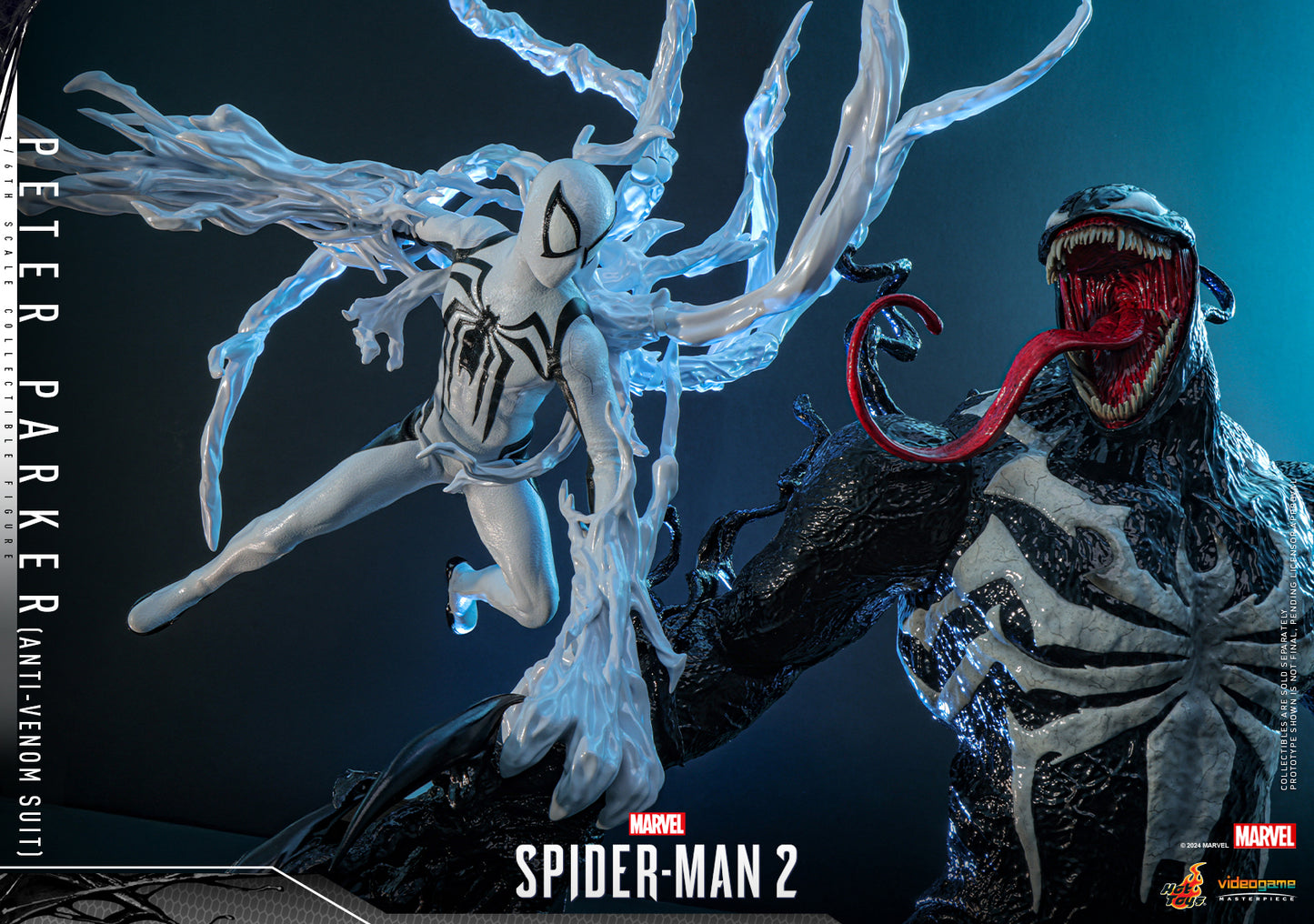 Hot Toys Marvel's Spider-Man 2 Peter Parker (Anti-Venom Suit) 1:6 Scale Collectible Figure VGM69