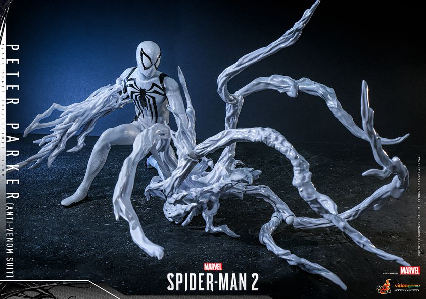 Hot Toys Marvel's Spider-Man 2 Peter Parker (Anti-Venom Suit) 1:6 Scale Collectible Figure VGM69