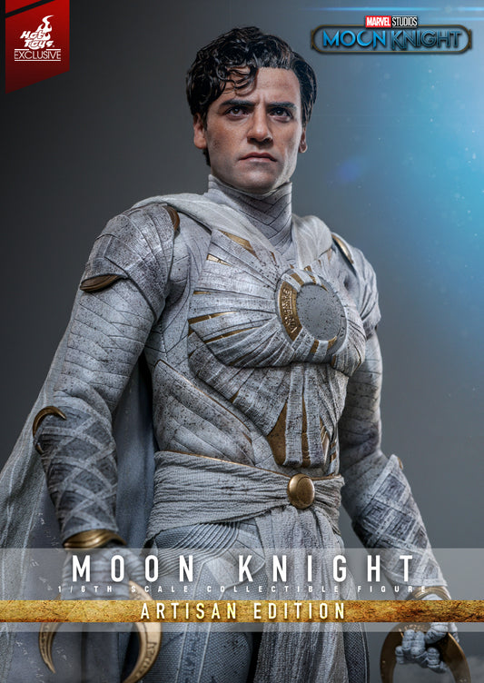 Hot Toys Limited Edition Hair-Planted Moon Knight 1:6 Scale Collectible Figure TMS140AE