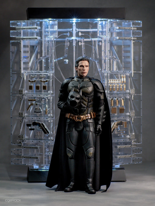 Hot Toys The Dark Knight Rises: Batman Armory with Bruce Wayne 1:6 Scale Collectible Set MMS702