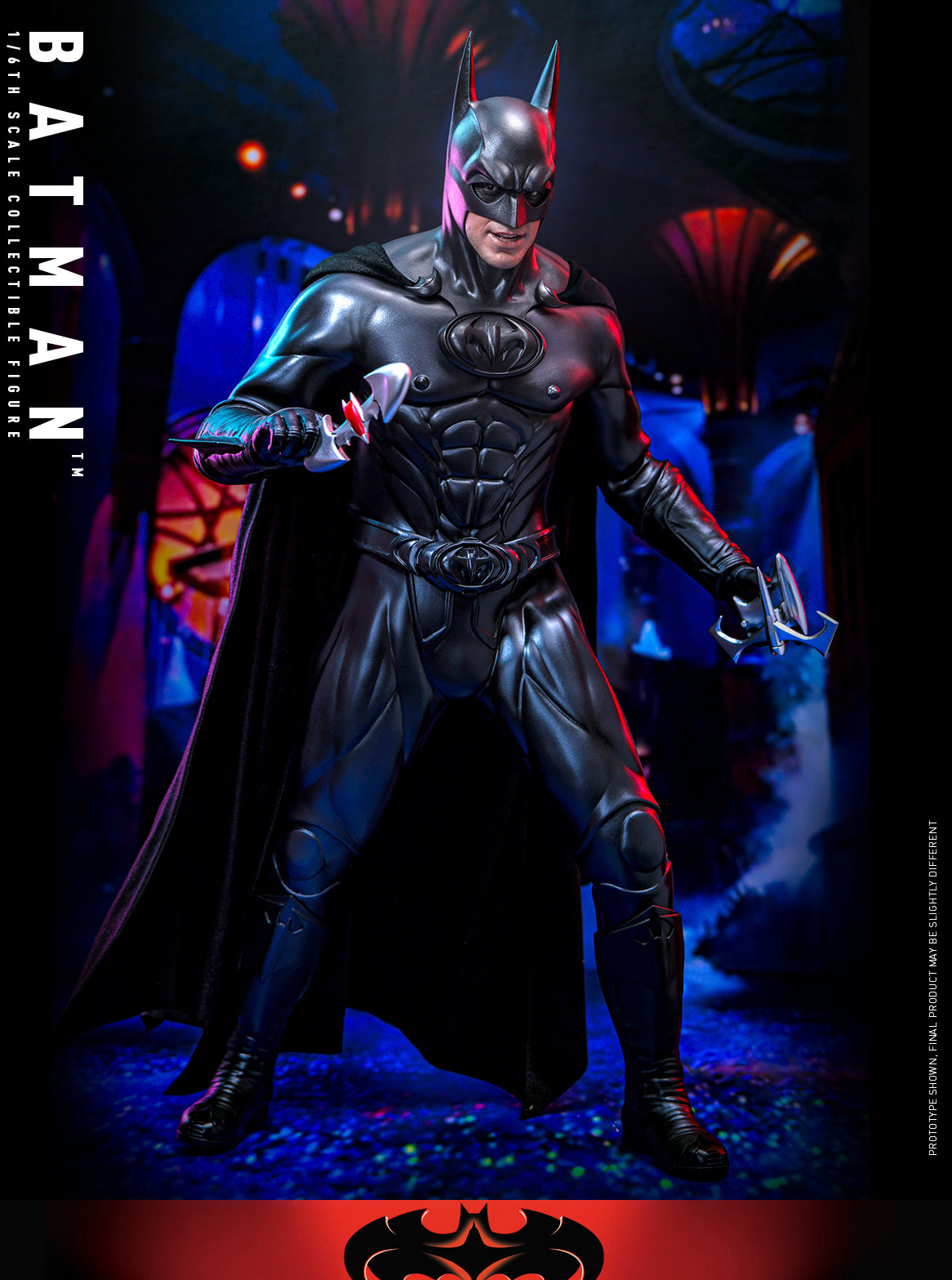 Hot Toys Batman & Robin (1997) -  Batman 1:6 Scale Collectible Figure MMS786