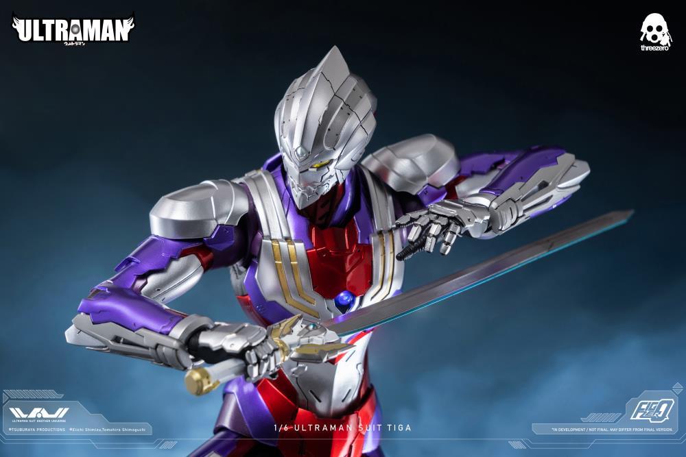 Threezero Ultraman Suit TIGA 1/6 Scale Collectible Figure