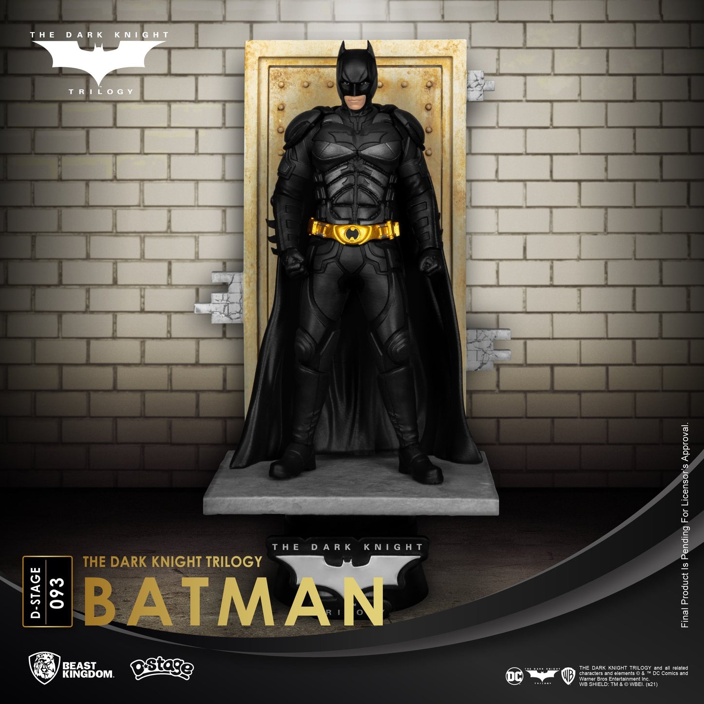 Beast Kingdom Diorama Stage-The Dark Knight Trilogy- Batman