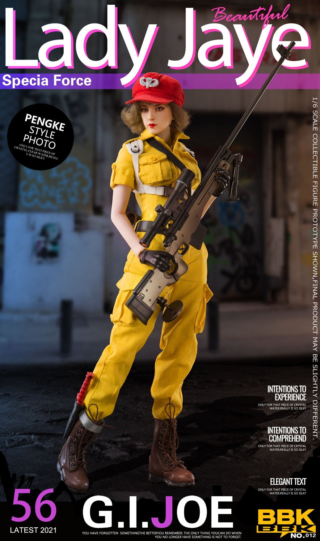 BBK BBK012 1/6 Scale Lady Jaye figure