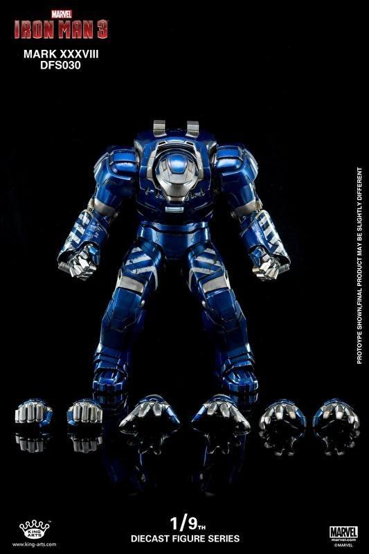 King Arts 1:9 Scale Iron Man Mark XXXVIII Collectible Figure