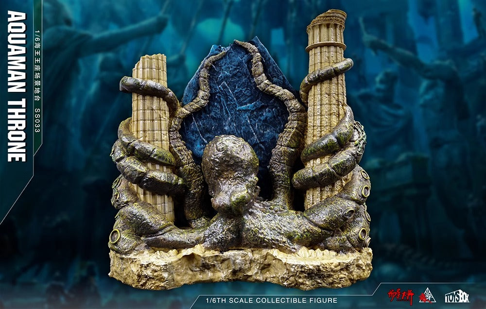 Hot Toys Aquaman Throne Scene Base Diorama Display 1:6 Scale Collectible Figure SS033