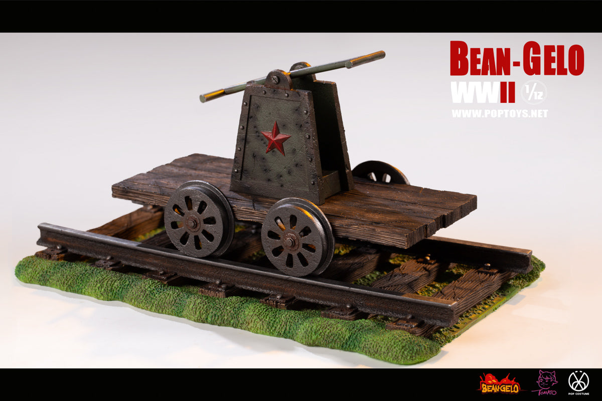 POPTOYS 1:12 Scale Scene Props Series - Six-Man Battlefield Platform Scene