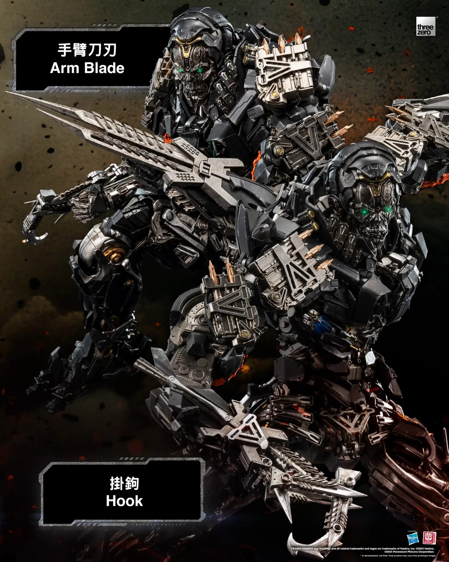 Threezero Transformers: Age of Extinction DLX Lockdown 3Z0471