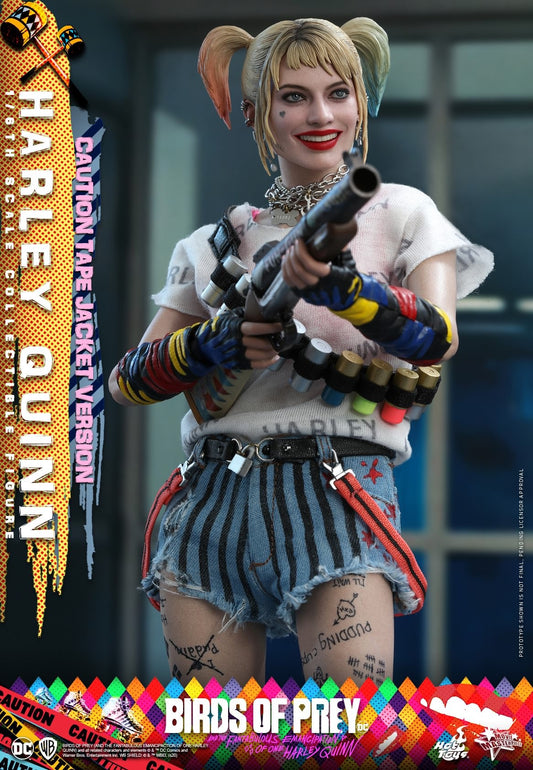 Hot Toys Birds of Prey - Harley Quinn (Caution Tape Jacket Version) MMS566