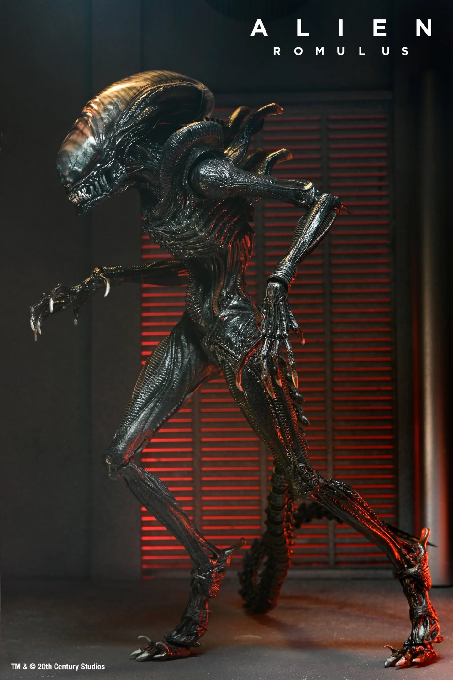 Neca Romulus Ultimate Scorched Alien Xenomorph Collectible Figure