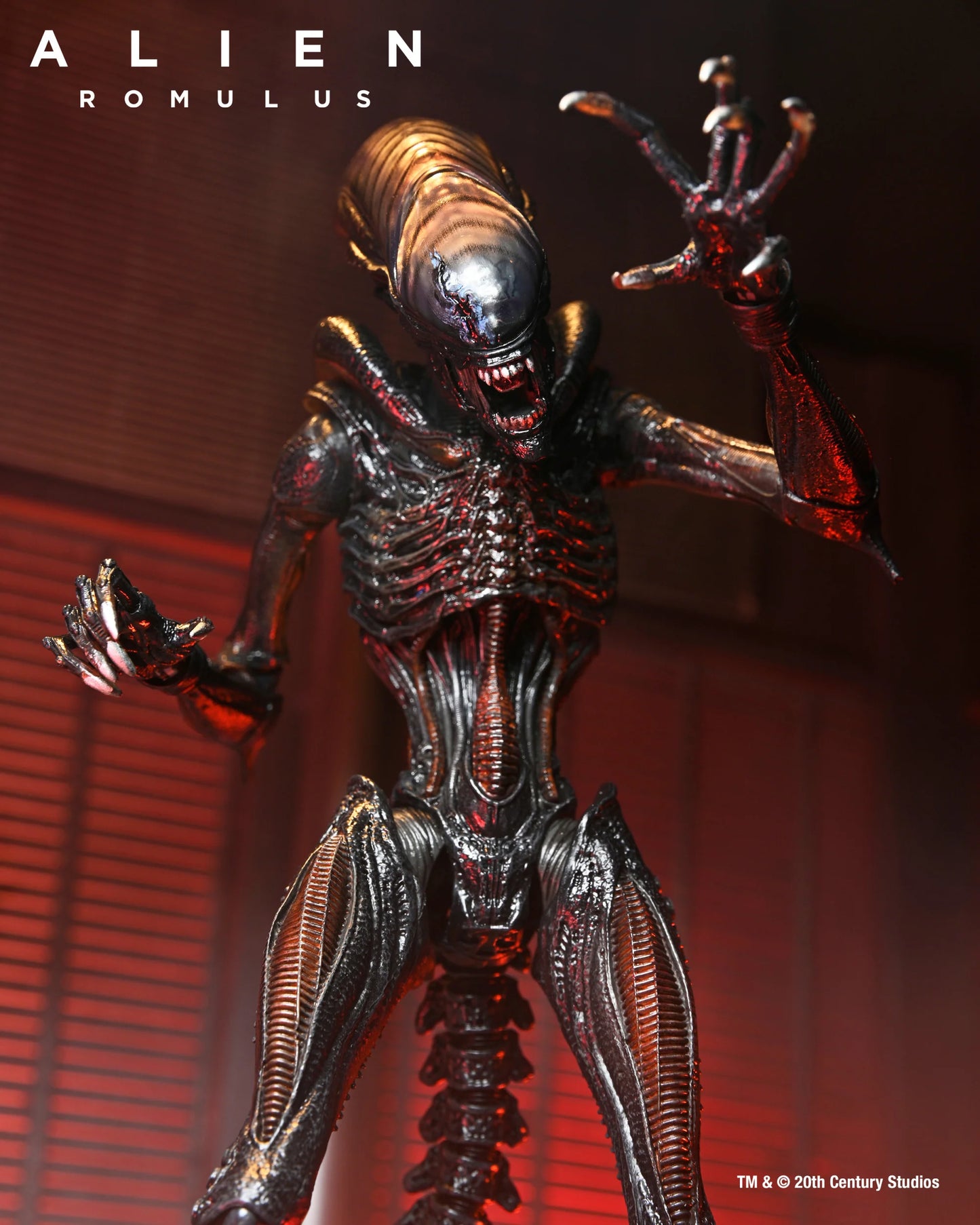 Neca Romulus Ultimate Scorched Alien Xenomorph Collectible Figure