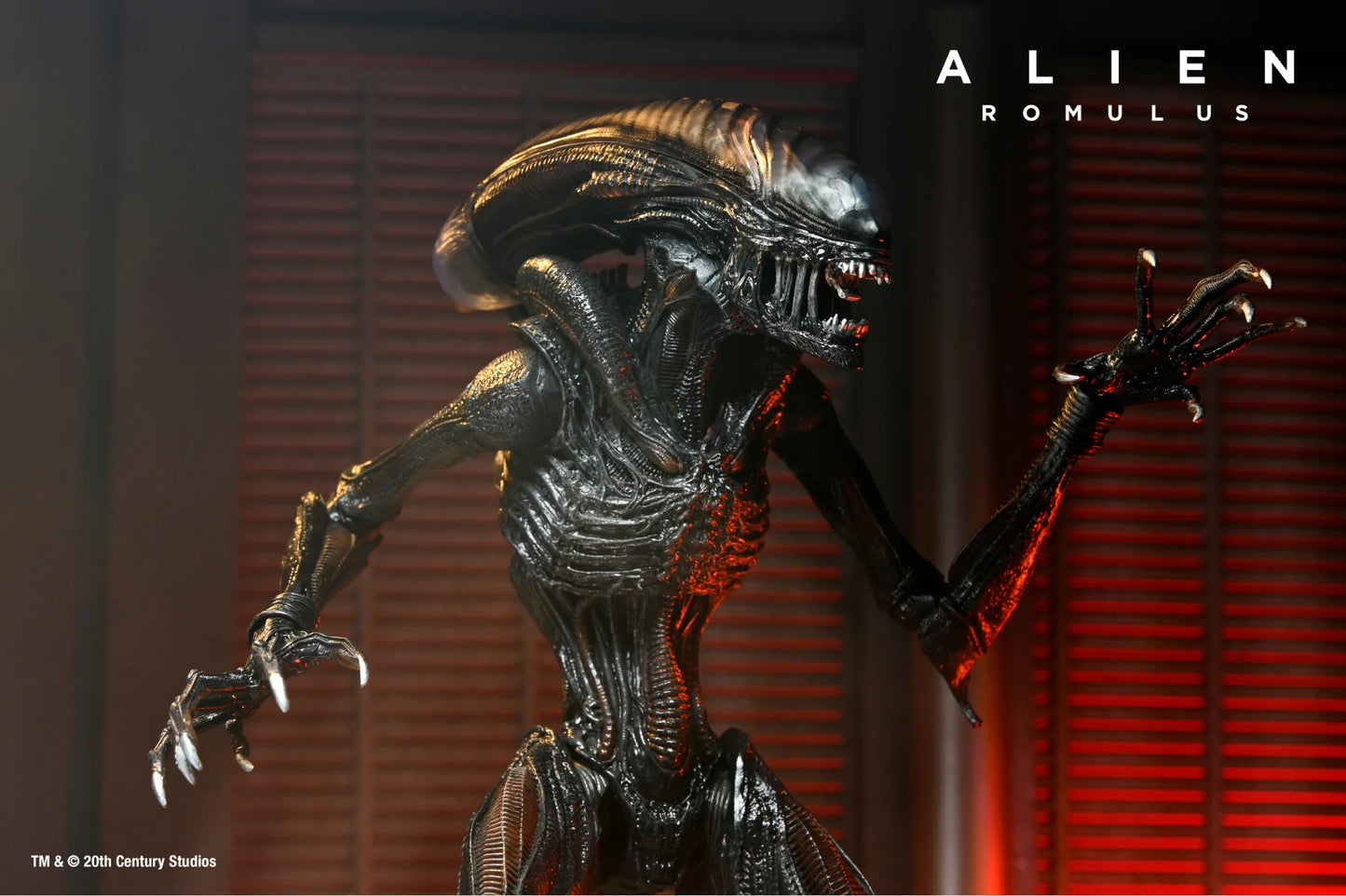 Neca Romulus Ultimate Scorched Alien Xenomorph Collectible Figure