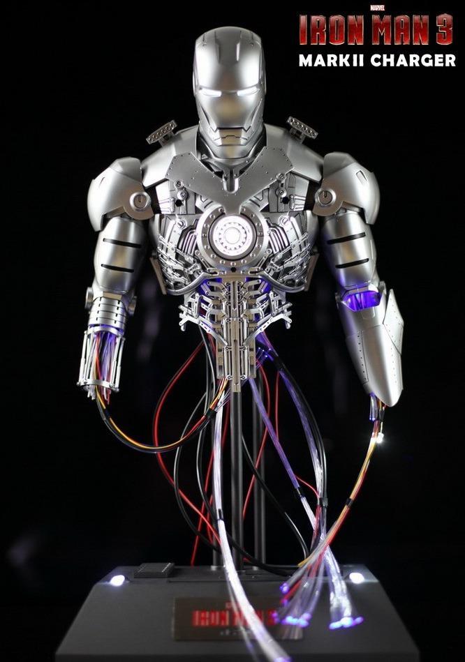 King Arts Ironman Mark II Repair Version Charger Statue