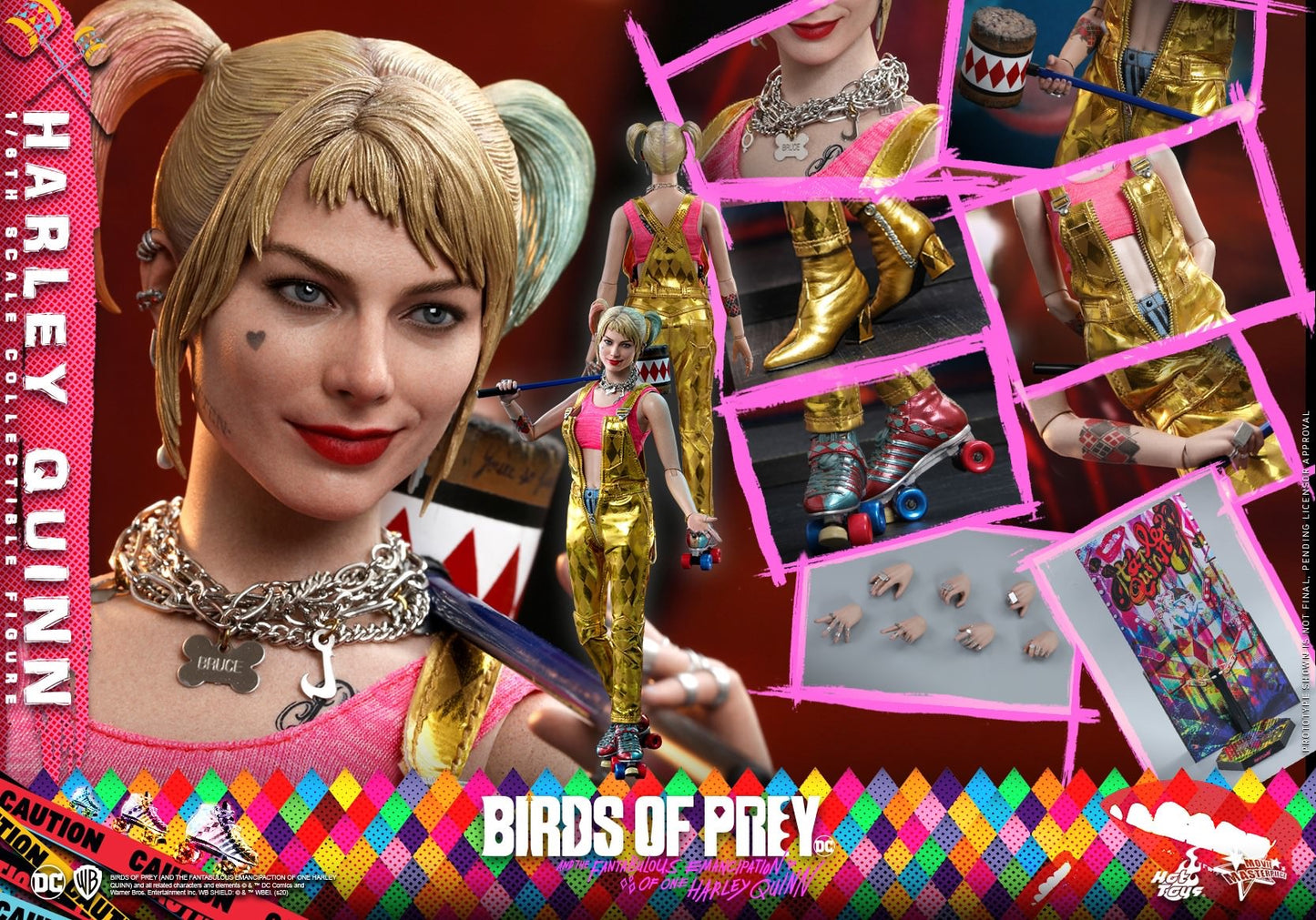 Hot Toys Birds of Prey Harley Quinn MMS565