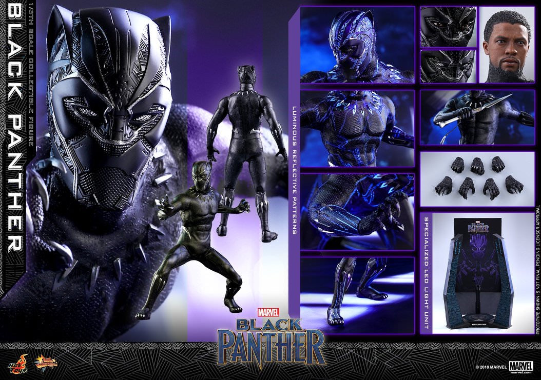 Hot Toys Black Panther - Black Panther MMS470